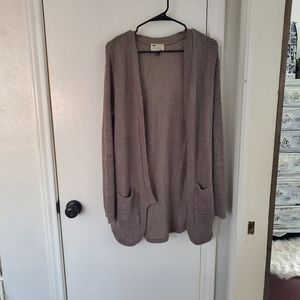Say What Medium Gray Cardigan